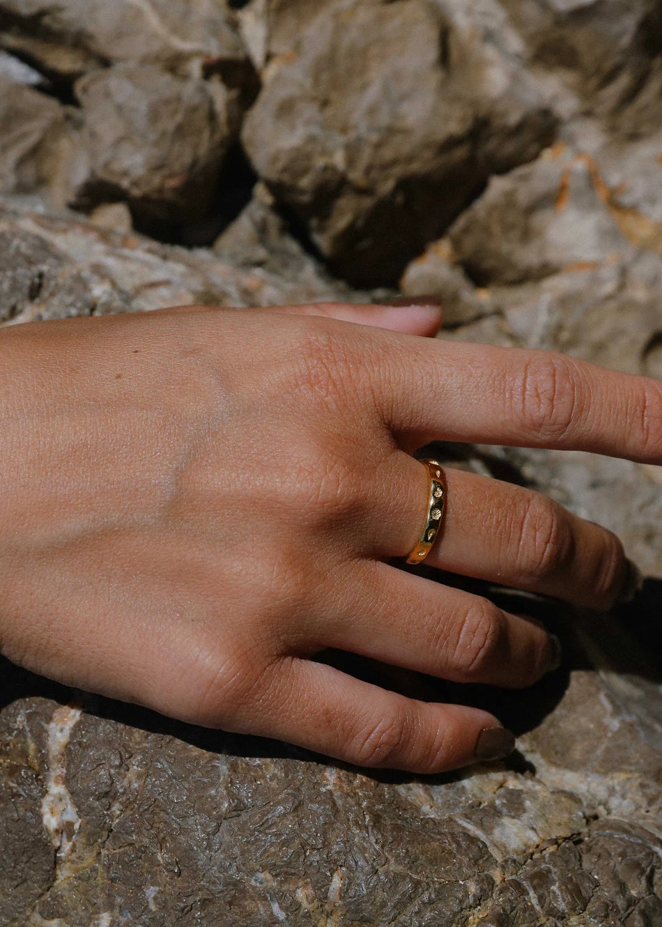 Anillo Fósil de Mar - Imagen 1