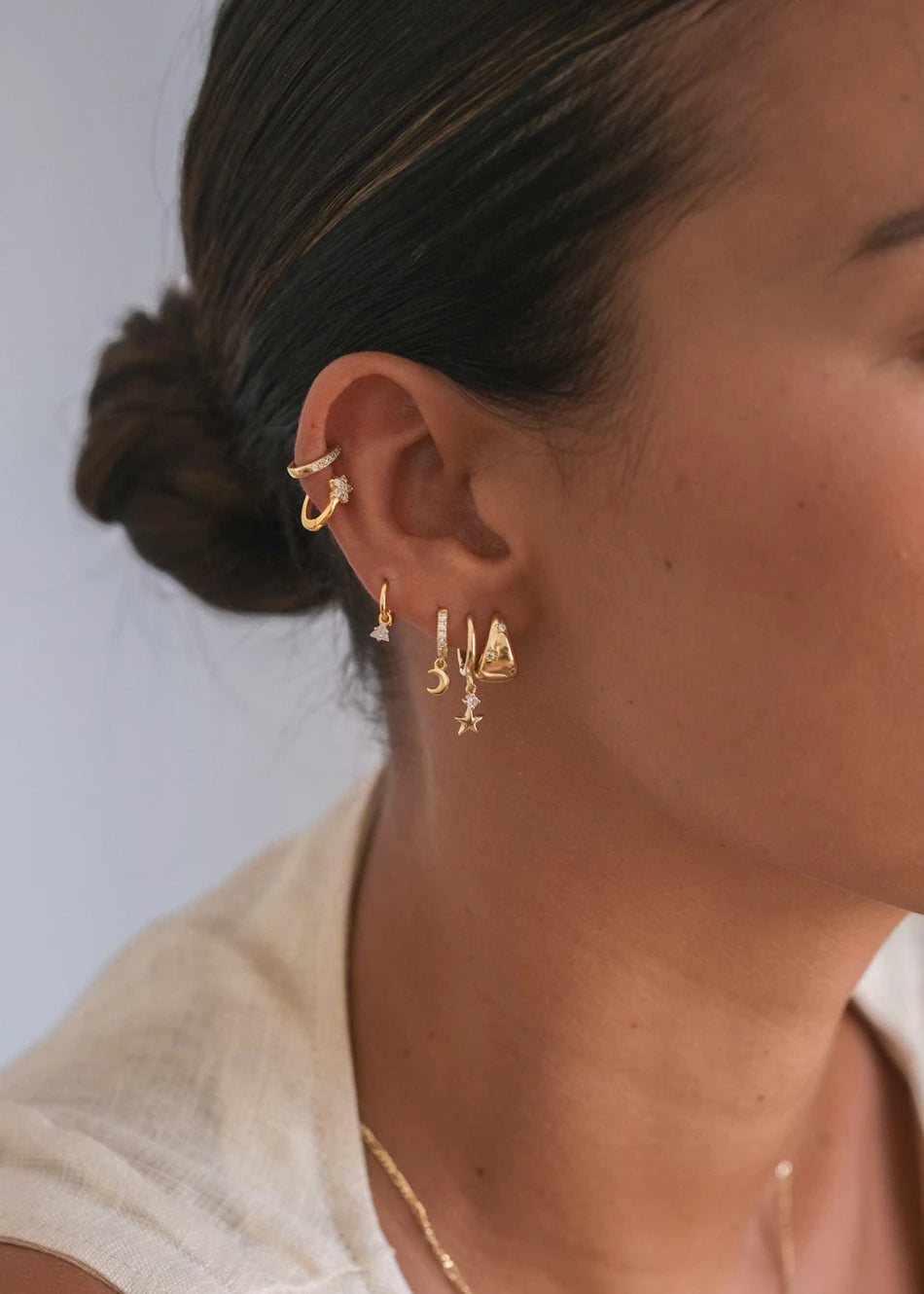 Piercing Hada White Hoop - Imagen 2