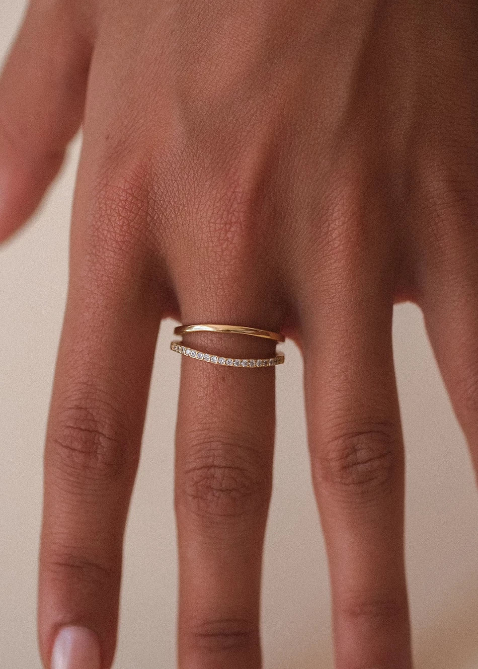 Anillo Doble Shining - Imagen 2