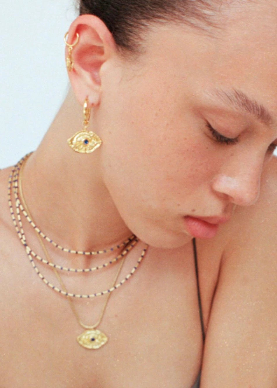 Pendientes Contact Eye