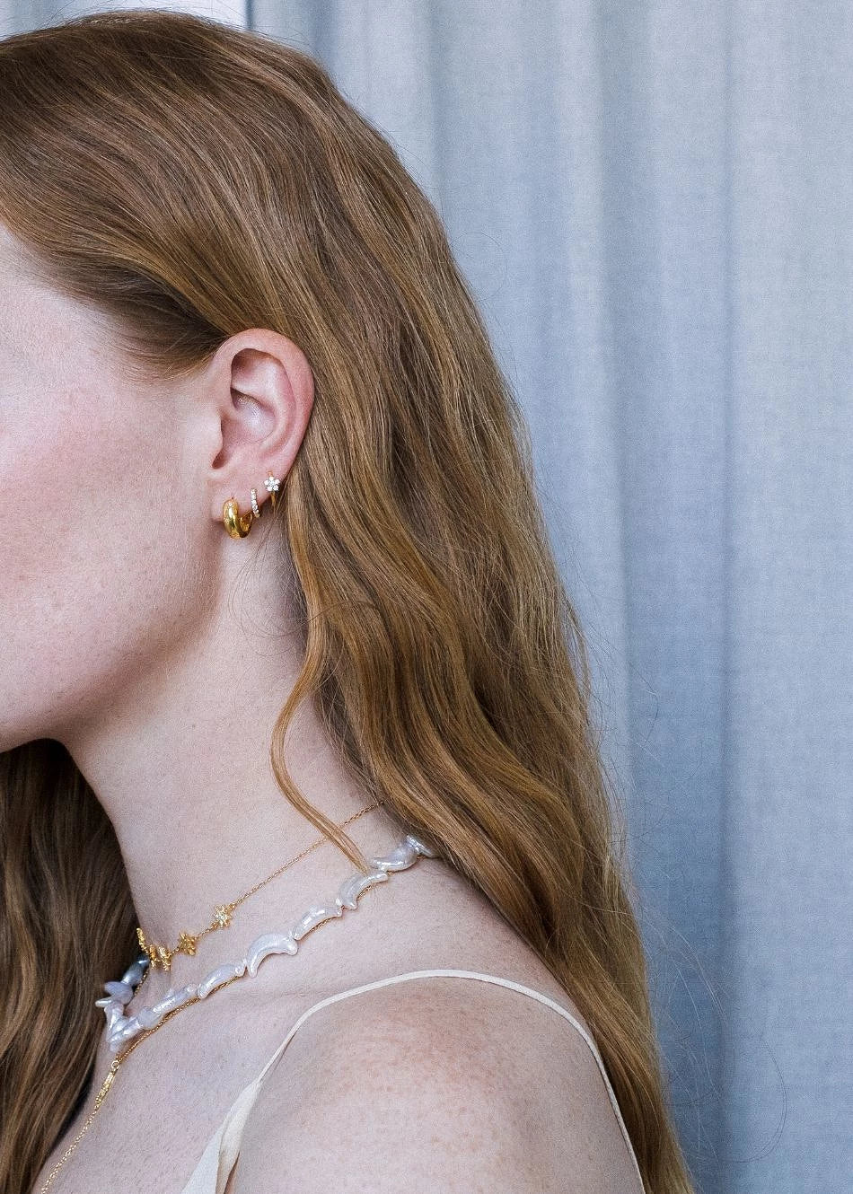 Pendientes Shiny Stars Hoop